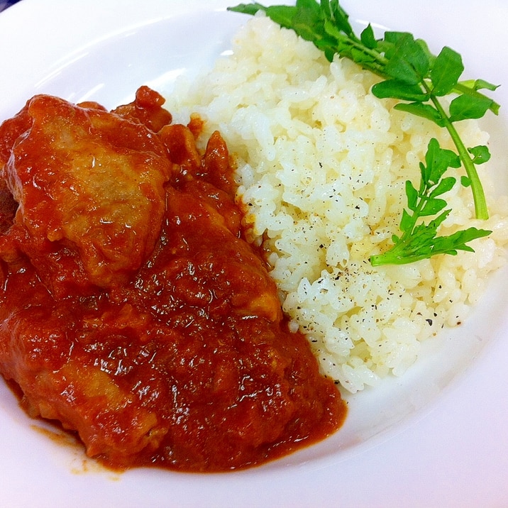 本格!鶏肉ハンガリー風パプリカ煮(パプリカチキン)